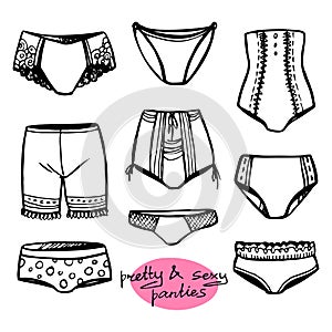 and pretty panties