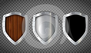 Set of shield