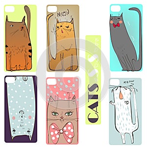 Set with siames kittens