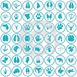 Set of simple animals icons
