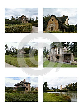 Set of Six French Countryside Homes