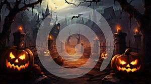 Set of skeletons for halloween