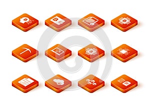 Set Smart contract, Cryptocurrency cloud mining, Pickaxe, Mining with laptop and pickaxe, Blockchain technology and