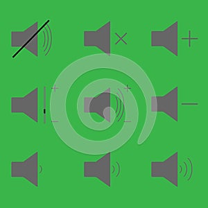 Set sound icons