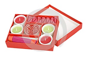 Set for spa aromatherapy