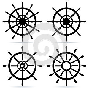 Set of steering wheels