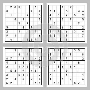 Set of sudoku