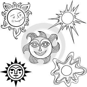 Set of suns
