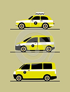Set taxis machines
