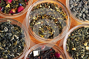 Set of a Tea in a bowles