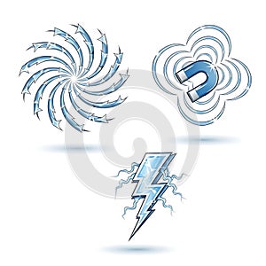 Energy and Force Icons