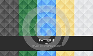 Black geometric pattern