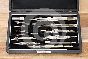 Set of tools for drafting drawing