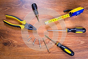 Set of tools for home renovation