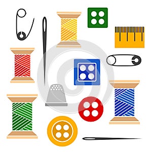 Set of tools for sewing