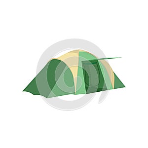 Set of tourist tents. Collection camping tent icons. Vector illustration