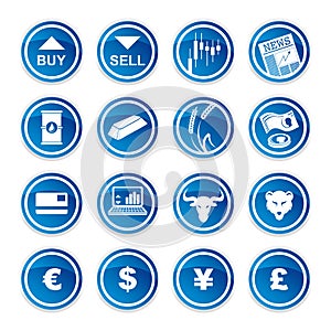 Set trading icons