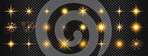 set of transparent starlight particle background add a sparkle of glamour