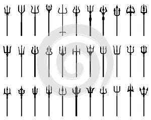 Set of tridents