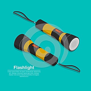 Set of two electric torches