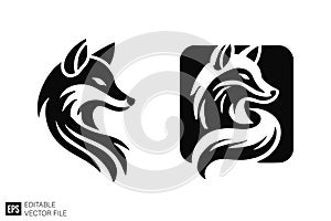 Elegant Fox Logo Set