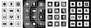 Set UI or UX design, Color palette guide, Web and graphic, Website statistic, Front end development and icon. Vector