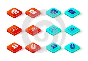 Set UI or UX design, SEO optimization, Web development, Mobile Apps, Website template and icon. Vector
