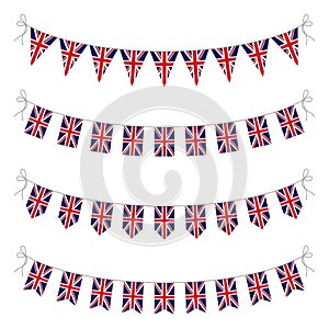 Set of uk bunting