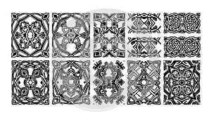 Collection of Celtic Knotwork Designs