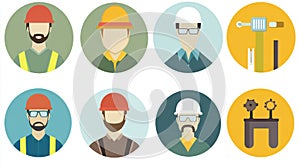 Construction Worker Avatars