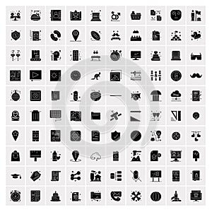 Set of 100 Universal Icons