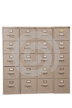 Set of Used File Cabinets