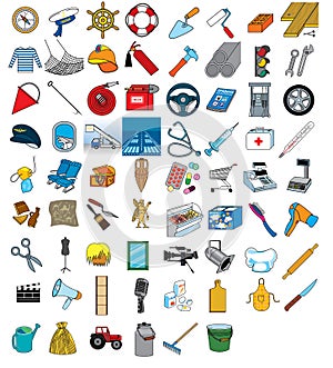 Professional instruments set