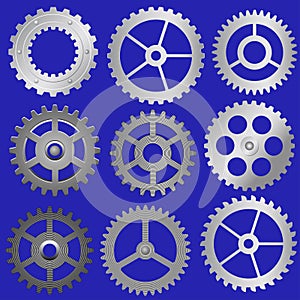 Set vector gears