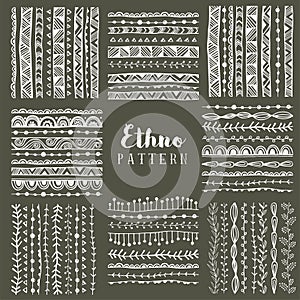 Handrawn seamless Patterns