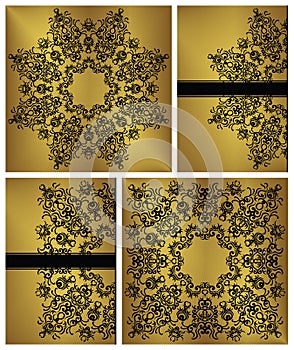 Set of vintage frames