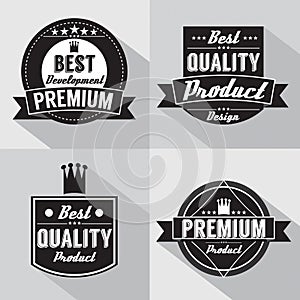 Set of Vintage Premium Quality Labels