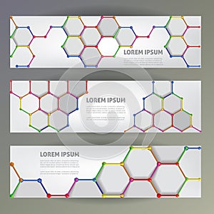 Set of web banners.