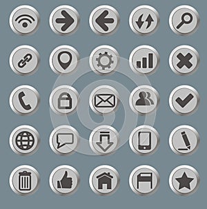 Set of the web icons