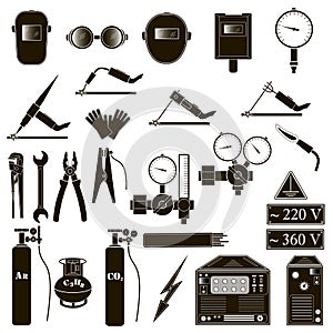 Set welding items