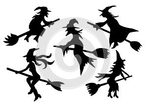 Set of witches