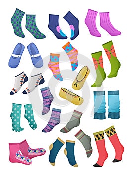 Set of women`s socks