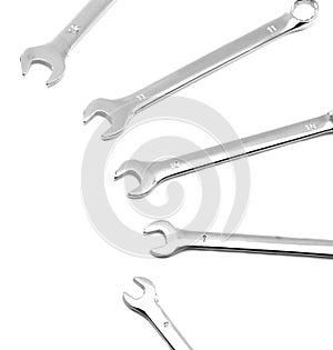 Set of wrenches or spanners