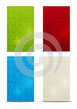 Set of 240 x 400 Christmas banners