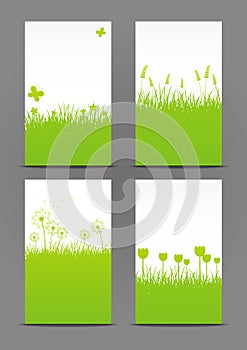 Set of 240 x 400 spring banners