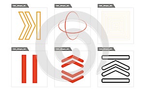 Set of Y2K style vectors of objects. Large set of retro objects for design. Cyberpunk elements.