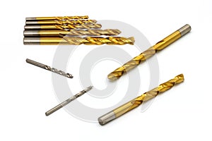 Set Yellow Drill isolated with clipping path