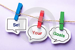 Set your goals