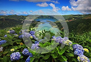 Sete Cidades landscape photo