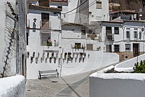 Setenil de Las Bodegas, ruta de los pueblos blanco, Andalusia, Spain